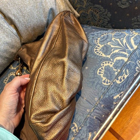 🆕 CARLO DIMO VINTAGE METALLIC HANDBAG - Picture 14 of 16